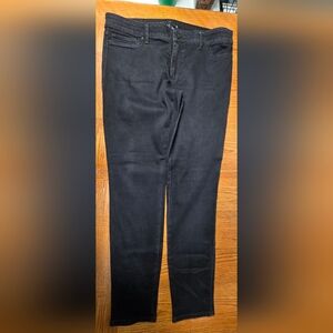 White House Black Market "The Jegging" Size 14L Charcoal Gray Denim Jeans